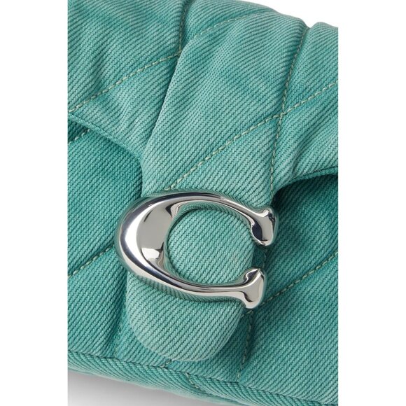 Coach Womens Ivy 100% Cow Leather Imported Push Lock Tabby Shoulder Bag - Picture 4 of 4